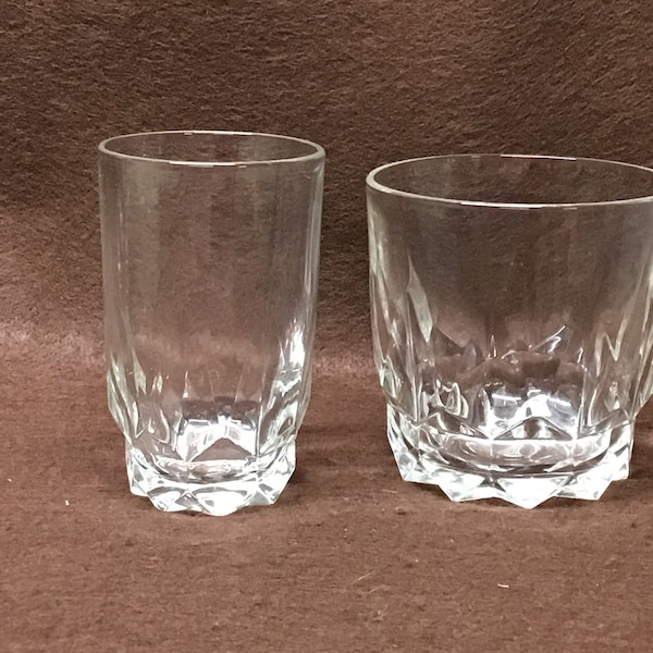 Vintage Arcoroc France. Choice of 5 ounce or 8 ounce glasses,