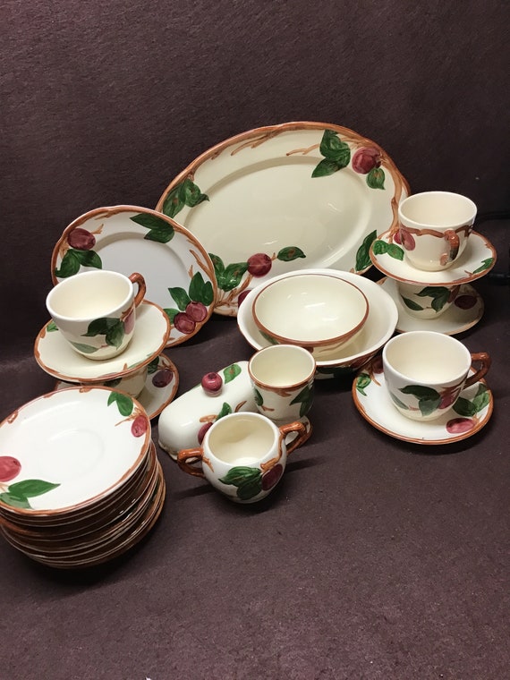 Vintage FRANCISCAN APPLE China Replacement Pieces. Buyer's Choice