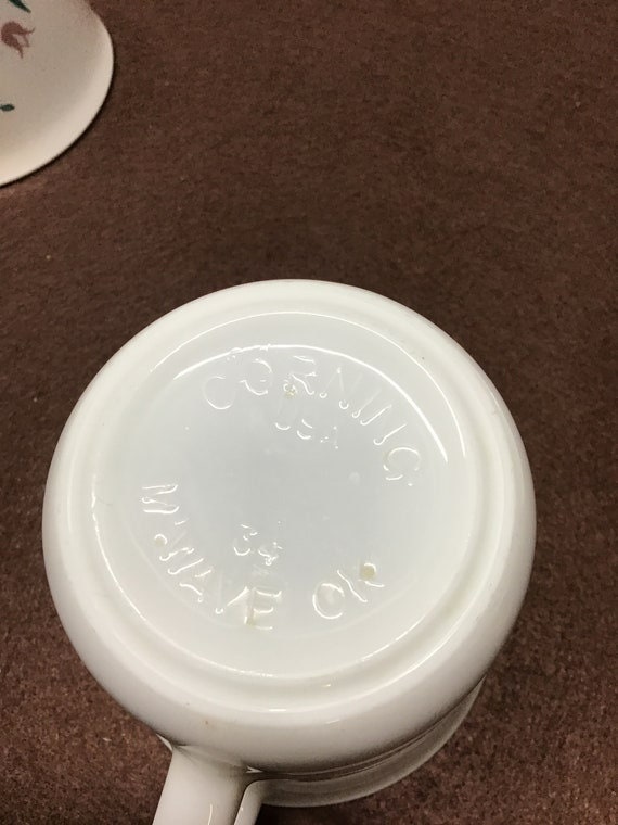 Corelle Dishes Rosemarie Pattern. Dinner Plates 6 1/2 Inch Etsy