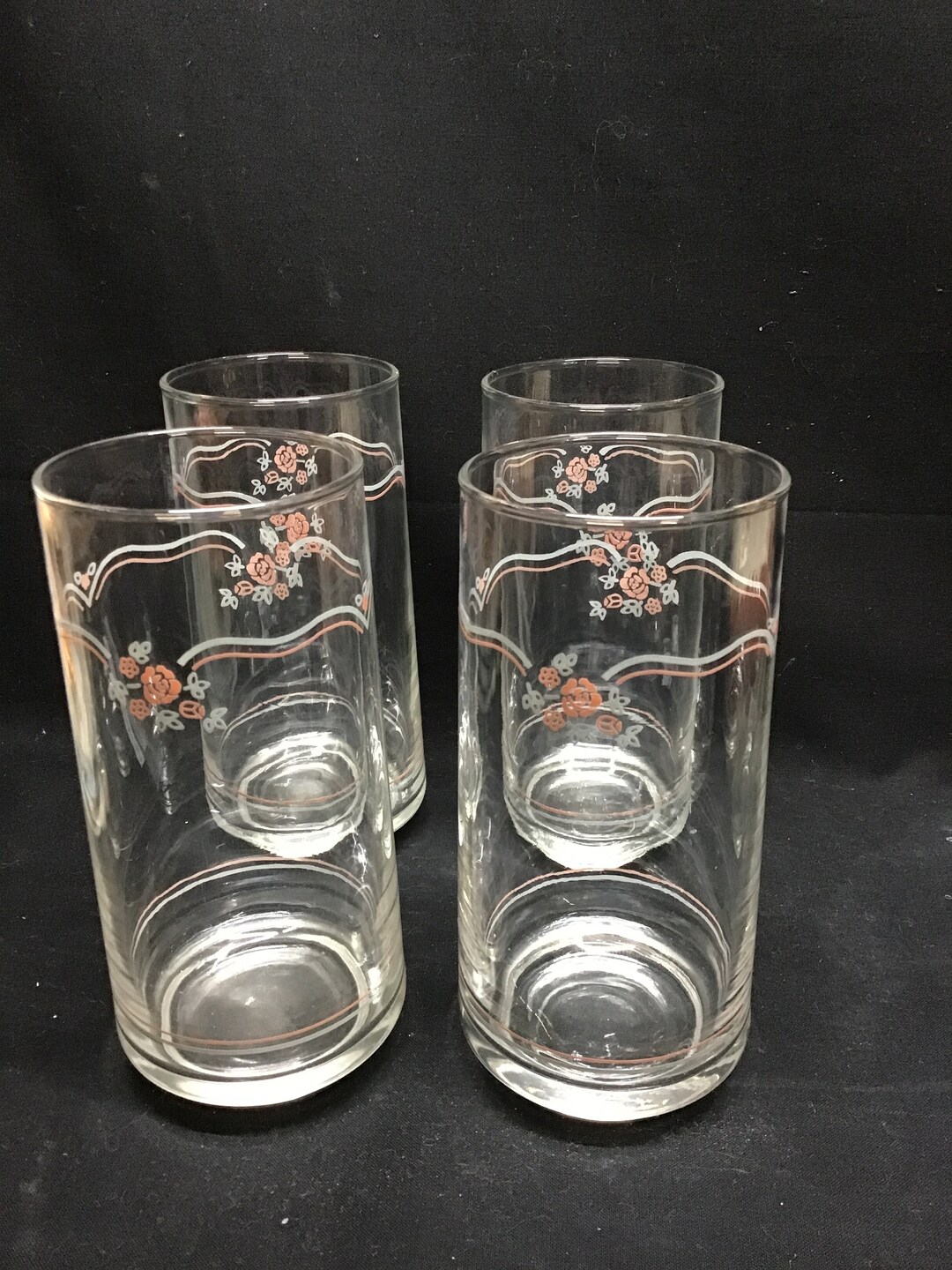 Corelle Coordinates Drinkware. English Breakfast. Set of 4 Etsy