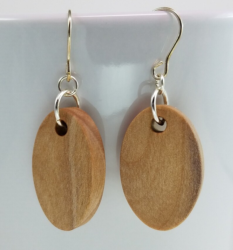 Light Wood Jewelry Set Etsy