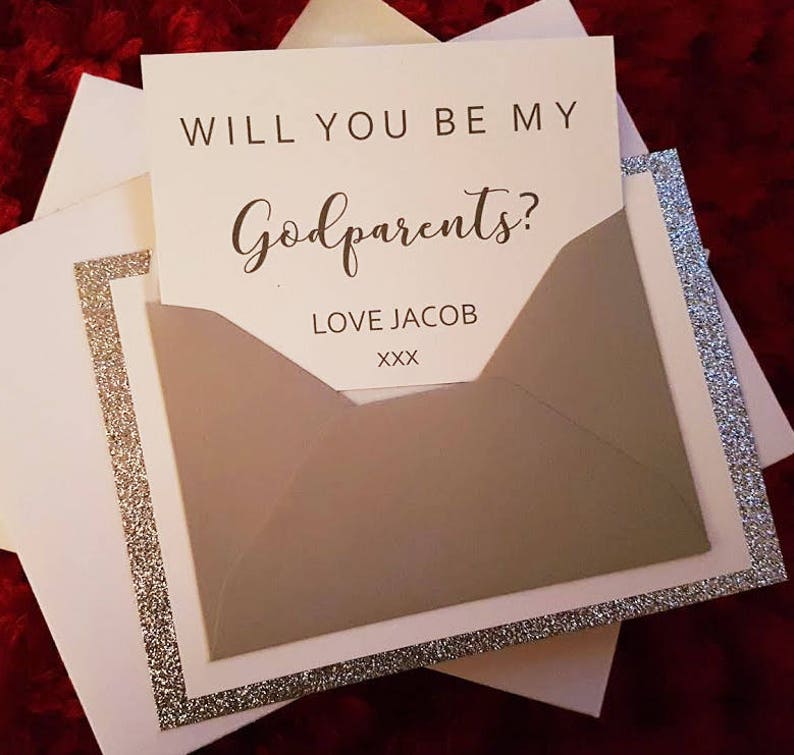 Godparent Proposal Card Printable