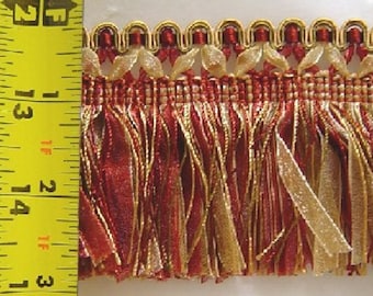 5 Meter Value Pack Of 15cm Long Bullion Fringe Trim, Style