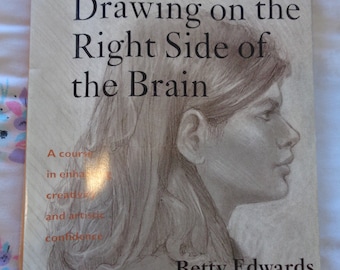 Vintage 1999 The New Drawing on the Right Side of the Brain SC Book