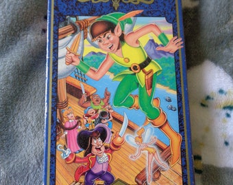 Vintage 1991 Peter Pan Timeless Adventures VHS Tape