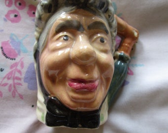Vintage Made in Japan Toby Face Creamer