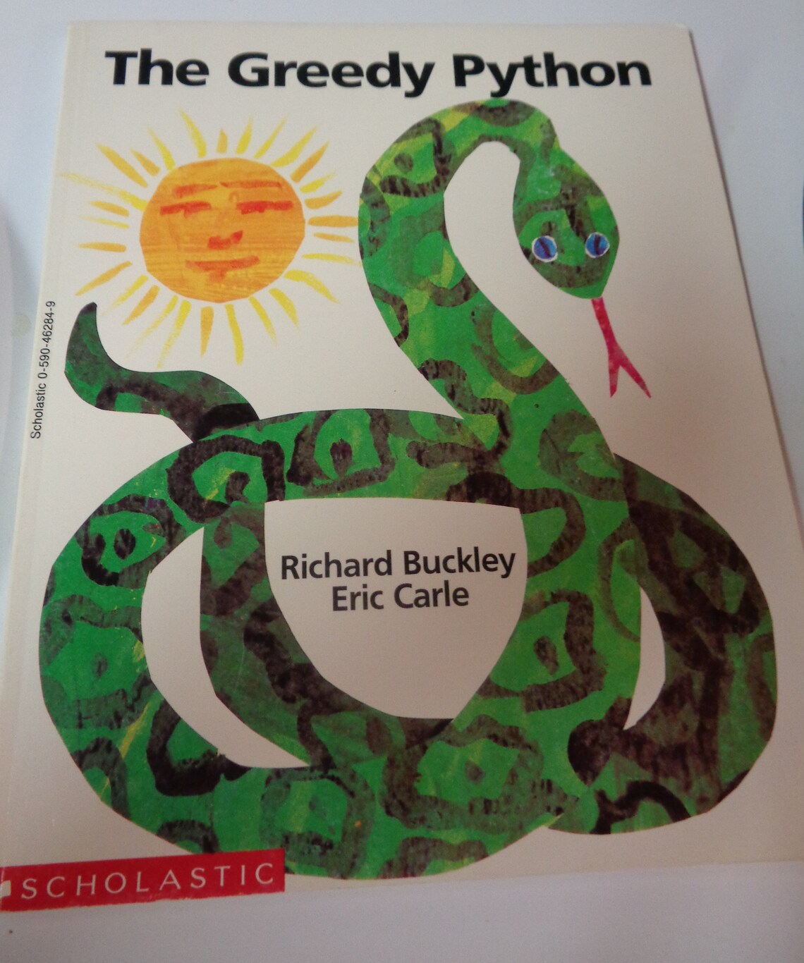 Vintage 1992 Scholastic the Greedy Python by Richard Buckley Etsy