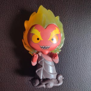 Vintage Disney Hercules Hades Hot Headed Plastic Toy Figure
