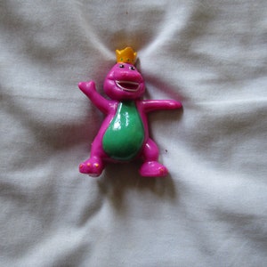 Barney The Purple Dinosaur From Barney & Friends series 5 Inch Figure,  Conductor