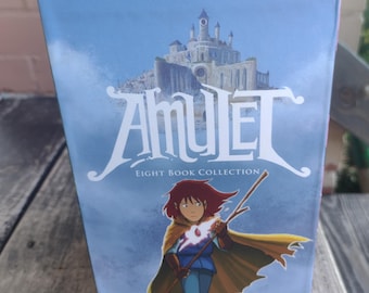 Vintage Scholastic Amulet Books 1-8 SC Book Set