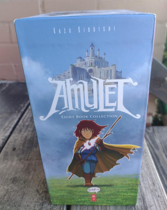 Vintage Scholastic Amulet Books 1-8 SC Book Set - Etsy