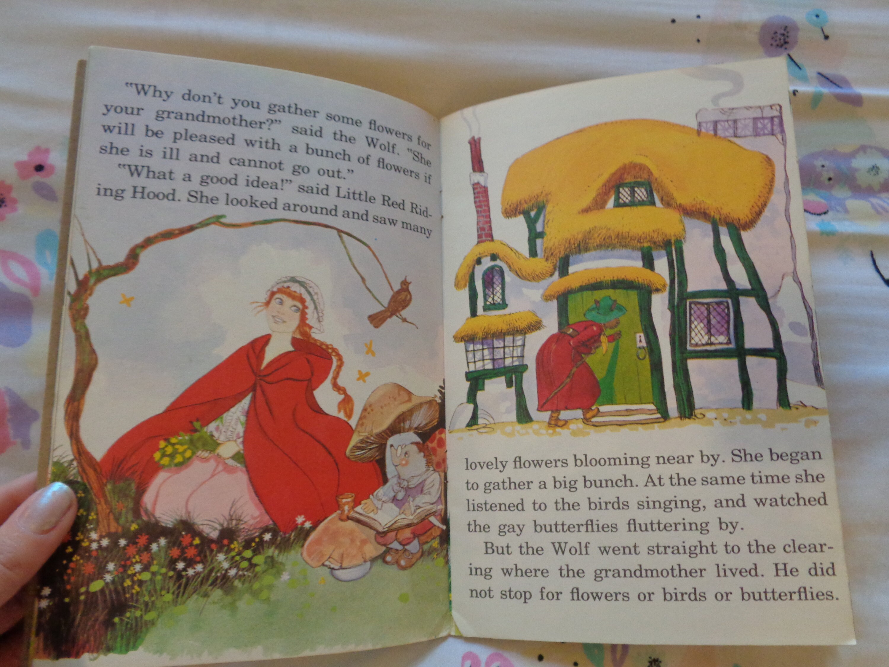 Vintage 1979 Little Red Riding Hood by Ruth Ainsworth SC Book - Etsy
