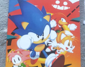 RARE Vintage Sonic the Hedgehog Mega Drive SC Comic