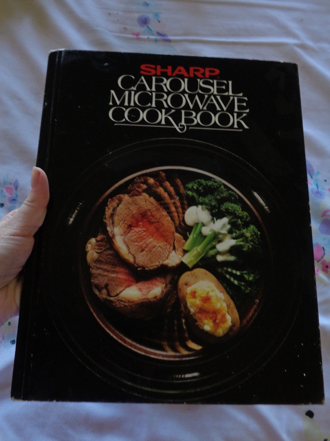 Vintage 1981 SHARP Carousel Microwave Cookbook HB Book Etsy