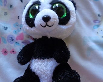 Vintage Panda Stuffed Animal Plush
