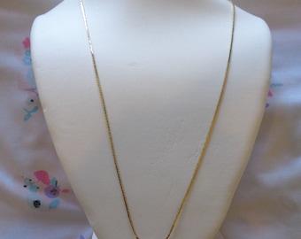Vintage Golden Heart Necklace