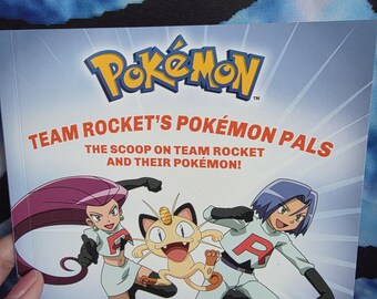 Vintage Pokémon Team Rocket's Pokémon Pals SC Book