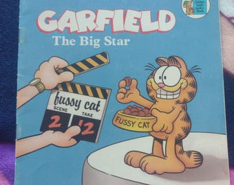 Vintage 1988 Garfield The Big Star SC Book