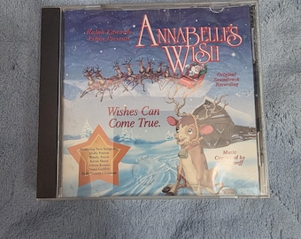 Vintage  1997 Annabelle's Wish Official Soundtrack Music CD
