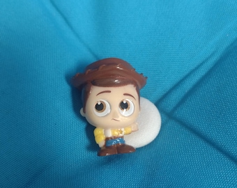 Vintage Disney Pixar Toy Story Woody Plastic Doorables Figure
