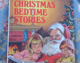 Vintage 1990 Great Illustrated Classics Christmas Bedtime Stories HB Book