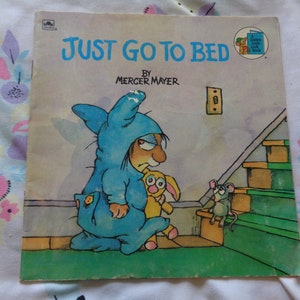 Vintage 1983 Little Critters Just Go To Bed SC Book