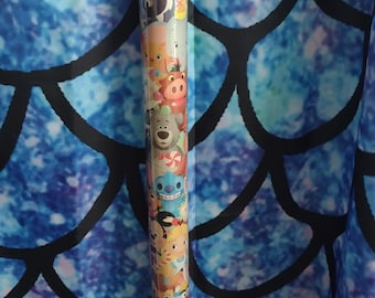 Vintage Disney Christmas Heavy Weight Gift Wrap Paper Still Sealed in Packaging