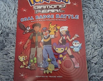 Vintage Pokémon Diamond and Pearl Coal Badge Battle SC Book