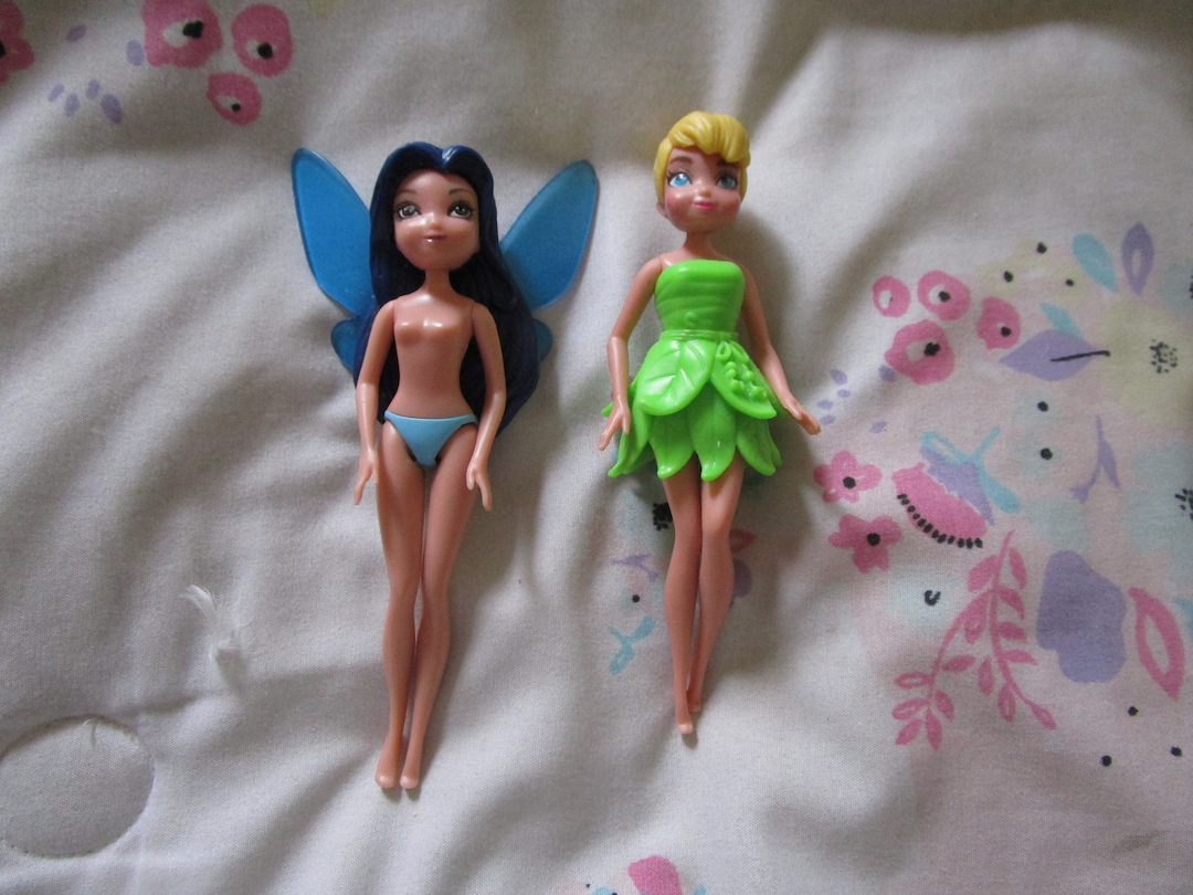 Tinkerbell Fairies Figurine Set RARE Disney Tinkerbell And