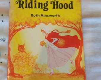 Vintage 1979 Little Red Riding Hood by Ruth Ainsworth SC Book