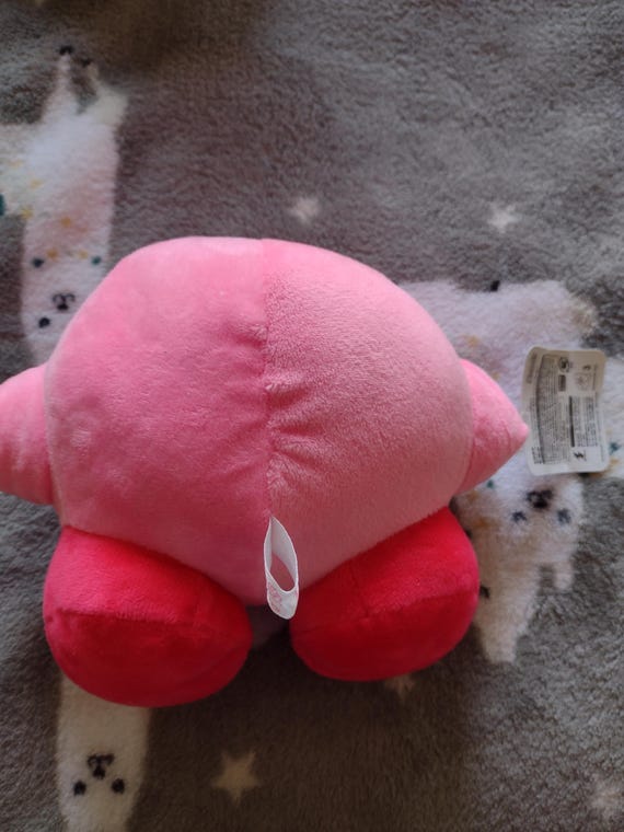 Vintage Nintendo Kirby Plush With 20th Anniversary Tag SK Vintage Nintendo Kirby Plush With 20th Anniversary Tag SK