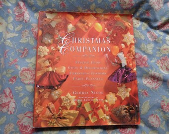 Vintage 1994 Christmas Companion by Gloria Nicol HB Book