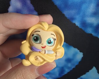 Vintage Disney Tangled Rapunzel Doorables Plastic Toy Figure