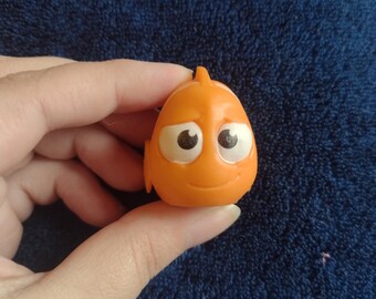 Vintage Disney Pixar Finding Nemo Marlin Micro Lite Plastic Figure