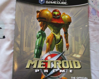 RARE Vintage 2002 The Official Player Guide from Nintendo Power Metroid Prime SC Book