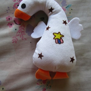 Vintage Goose Baby/Dog ? Plush Squeaky Toy