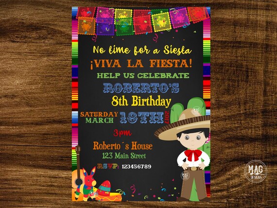 mexican invitation mexican party invitation fiesta etsy