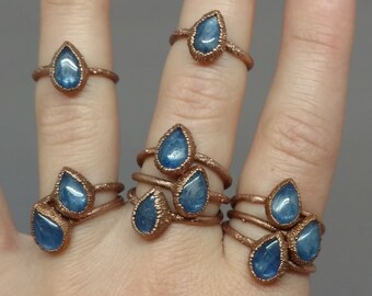 Dendritic Opal Copper electroformed ring #1 Available #2 /& #3 Sold Out