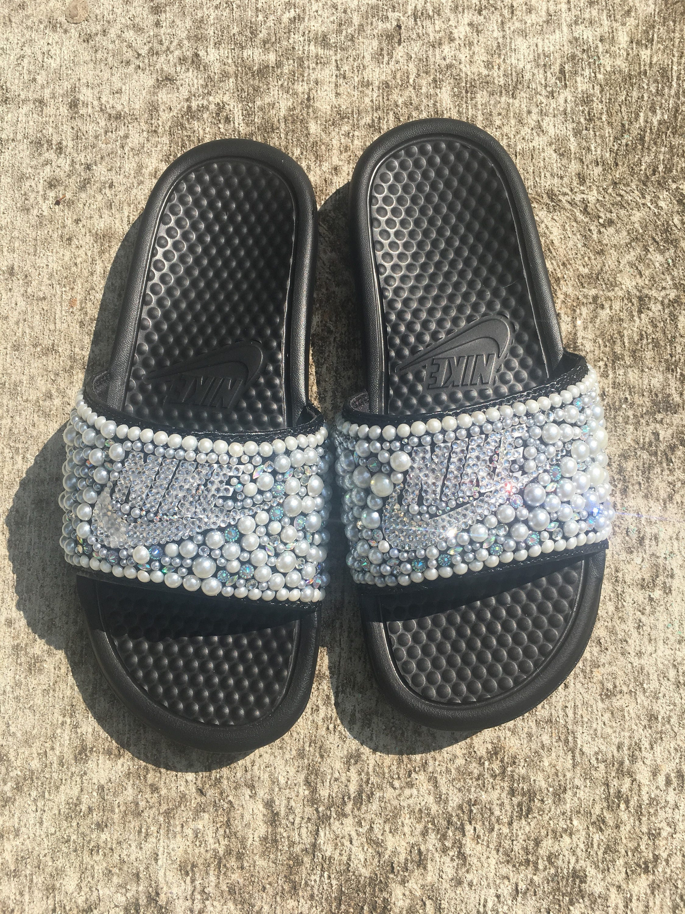 bedazzled nike shoes