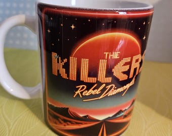 Inspired by The Killers | 11oz Mug | Las Vegas | Brandon Flowers | Coffee Cup | Music | Bands | Victims