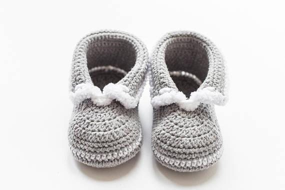 Belle tricoté à la main Lapin Chaussons Avec Sac. nouveau bébé cadeau Baby Shower
