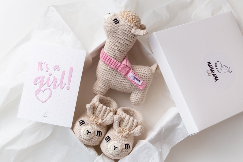 Baby girl gift box Pregnancy congratulations Expecting for
