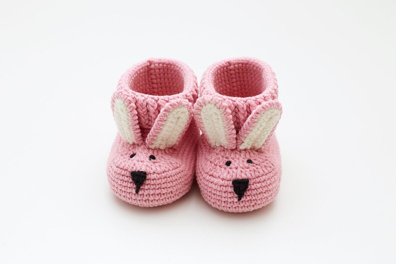 Schwangerschaft Geschenkkorb für neue Baby Mädchen offenbaren Süße rosa Häschen Booties für Neugeborene Es ist ein Mädchen Baby-Dusche Neue Mama Geschenkidee Kinderzimmer 22/10 Bild 3