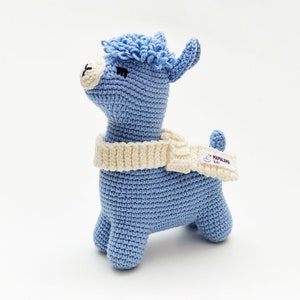 Christmas present Sweet crochet llama gifts box Christmas llama baby plush set Basket boyfriend girlfriend decoration party alpaca toy 28/10 image 4