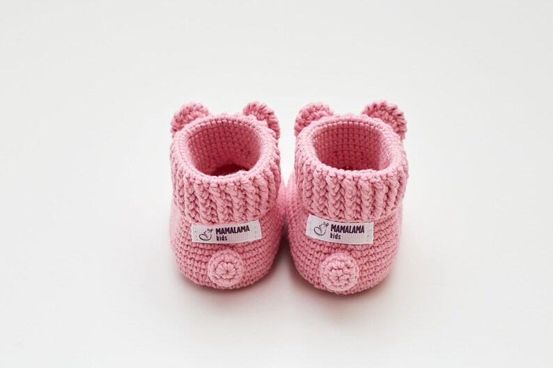 Schwangerschaft Geschenkkorb für neue Baby Mädchen offenbaren Süße rosa Häschen Booties für Neugeborene Es ist ein Mädchen Baby-Dusche Neue Mama Geschenkidee Kinderzimmer 22/10 Bild 5