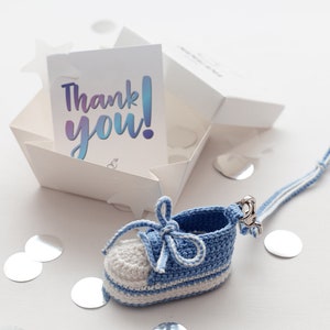 Baby boy shower favor gift box for guests Thank you for coming baby shower party supply small souvenirs