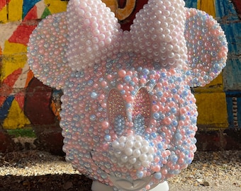 Pearl Minnie Mouse Crossbody Purse, Disney Inspired