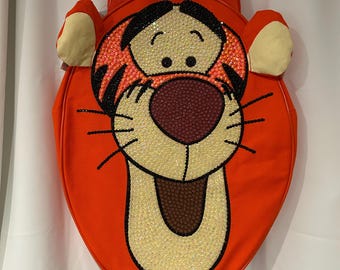 Bolso grande de mano con diseño tradicional de Tigger de Winnie the Pooh, inspirado en Disney.
