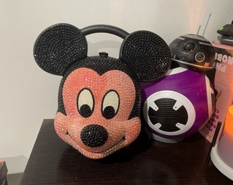 Bolso de Mickey Mouse inspirado en Aladdin de Disney. Ligera imperfección.