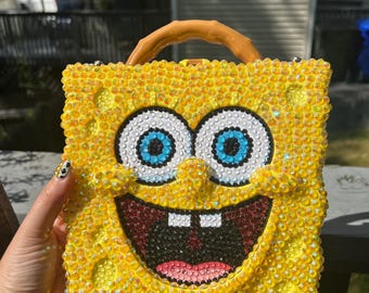 Bolso bandolera inspirado en Bob Esponja de Nickelodeon